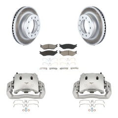 Transit Auto KCG-100581C Disc Brake Kit for 2005-2016 Ford F-450 Super Duty, International CF500, International CF600 & more - Front product image