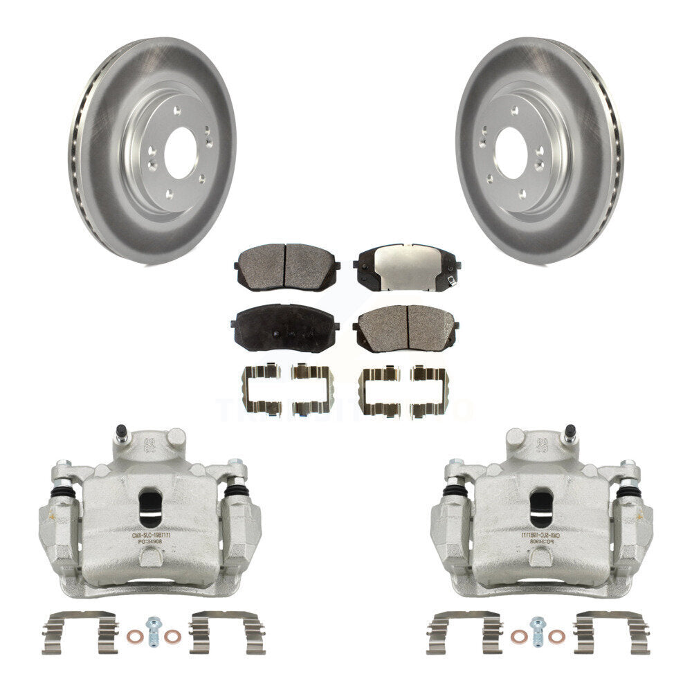 Transit Auto KCG-100581P Disc Brake Kit for 2015 Hyundai Sonata - Front product image