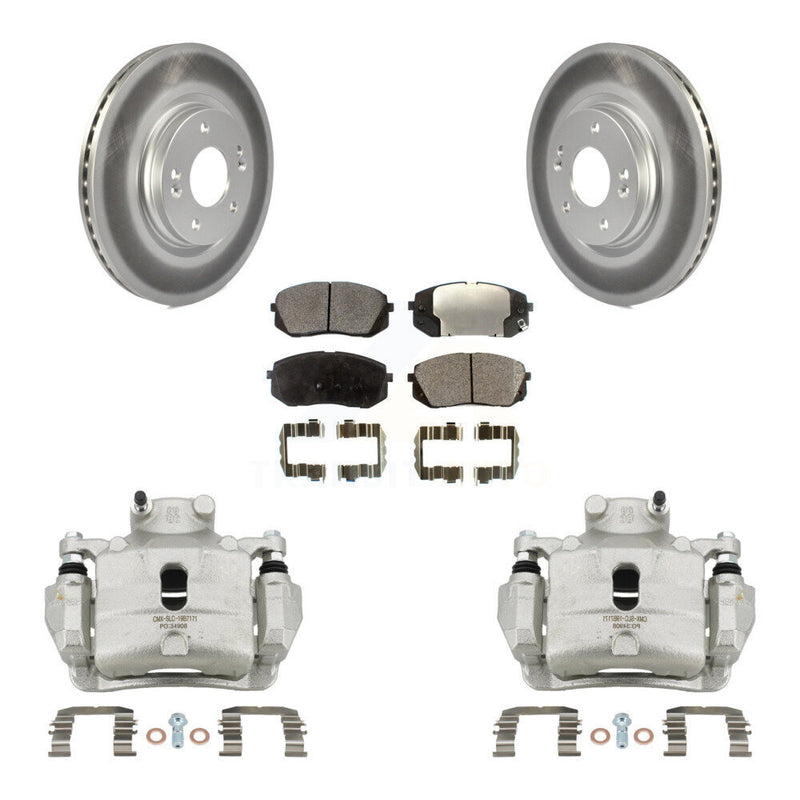 Transit Auto KCG-100581P Disc Brake Kit for 2015 Hyundai Sonata - Front product image