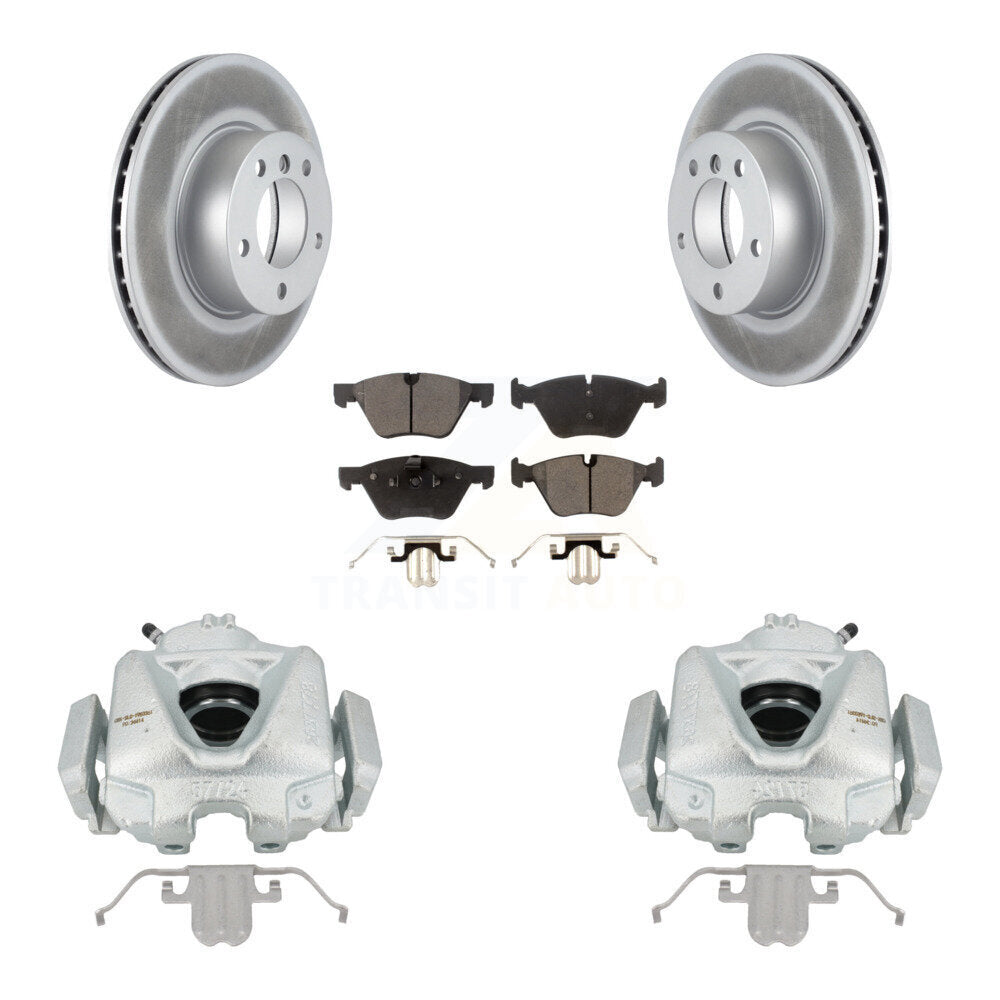 Transit Auto KCG-100581T Disc Brake Kit for 2006-2007 BMW 323i - Front product image