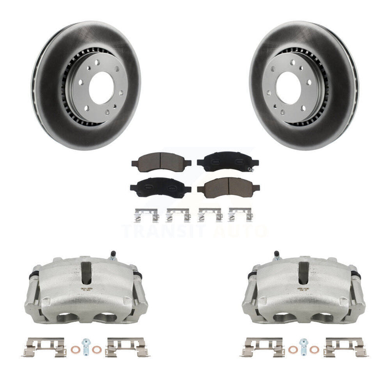 Transit Auto KCG-100583C Disc Brake Kit for 2006-2009 GMC Envoy, Saab 9-7x, Buick Rainier & more - Front product image