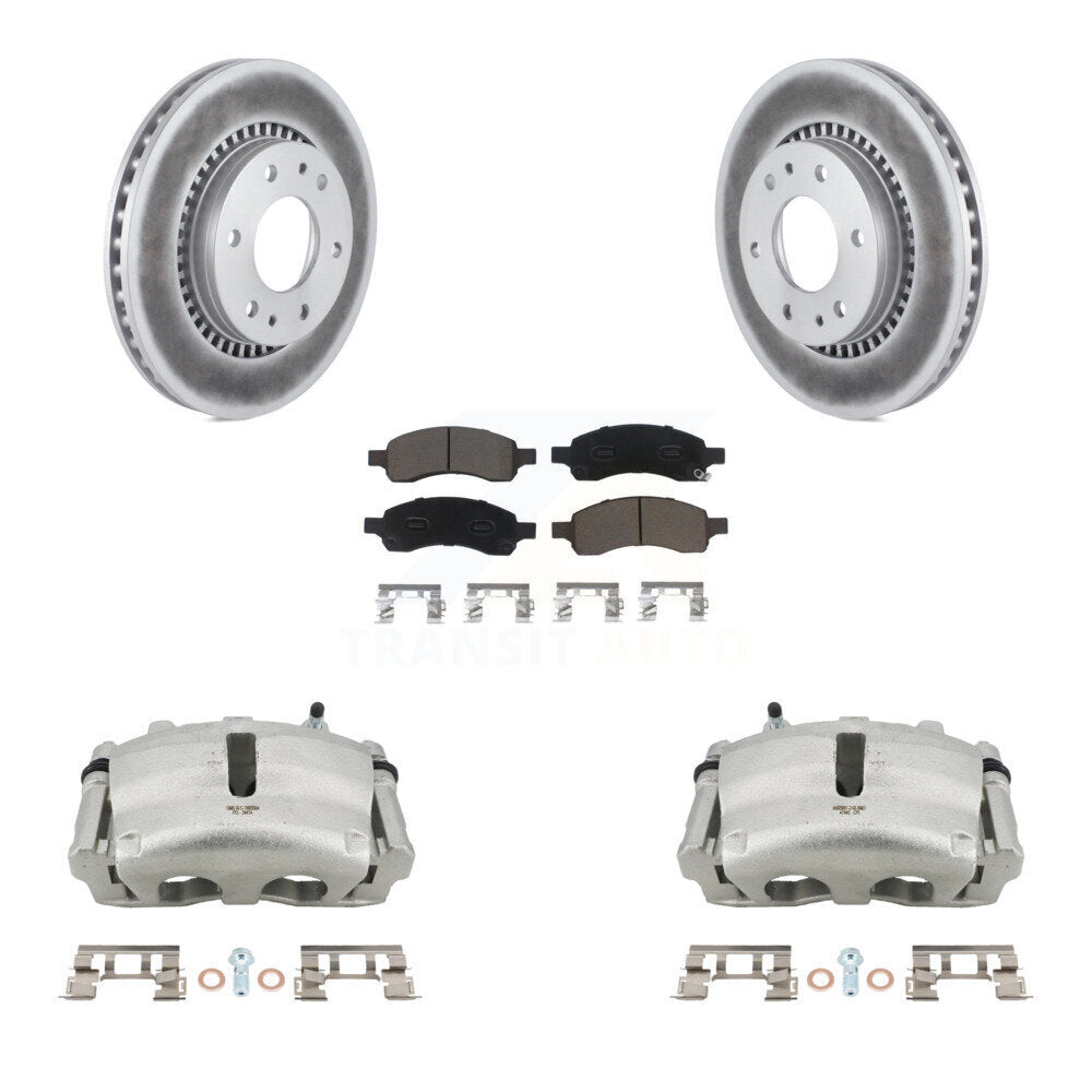 Transit Auto KCG-100584C Disc Brake Kit for 2006-2009 GMC Envoy, Isuzu Ascender, Buick Rainier & more - Front product image