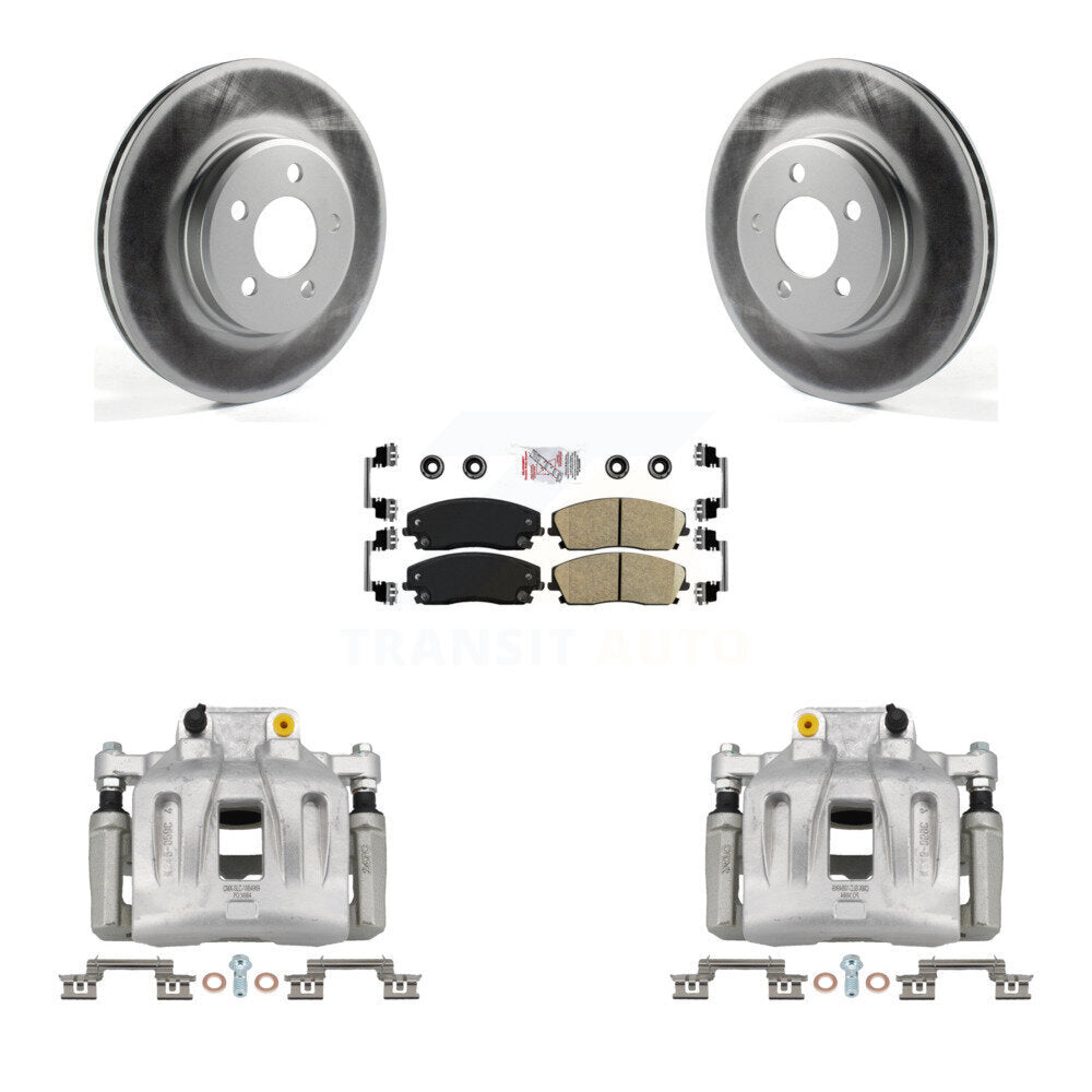 Transit Auto KCG-100584N Disc Brake Kit for 2005-2011 Chrysler 300, Dodge Challenger, Dodge Charger & more - Front product image