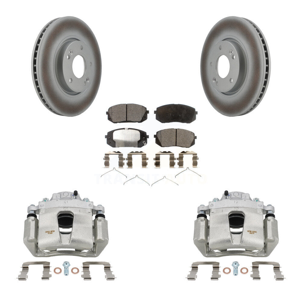 Transit Auto KCG-100584P Disc Brake Kit for 2016 Hyundai Sonata - Front product image