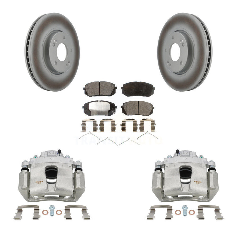 Transit Auto KCG-100584P Disc Brake Kit for 2016 Hyundai Sonata - Front product image
