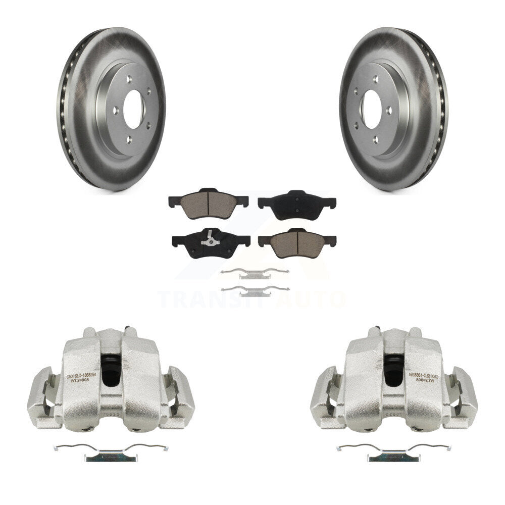 Transit Auto KCG-100585C Disc Brake Kit for 2011-2012 Ford Escape, Mercury Mariner - Front product image