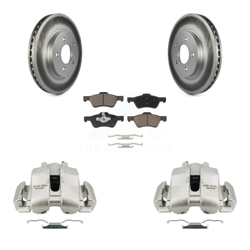 Transit Auto KCG-100586C Disc Brake Kit for 2011-2012 Ford Escape, Mazda Tribute - Front product image