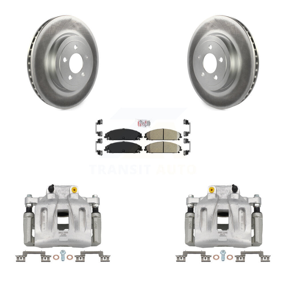 Transit Auto KCG-100586N Disc Brake Kit for 2005-2011 Dodge Charger, Chrysler 300, Dodge Magnum - Front product image