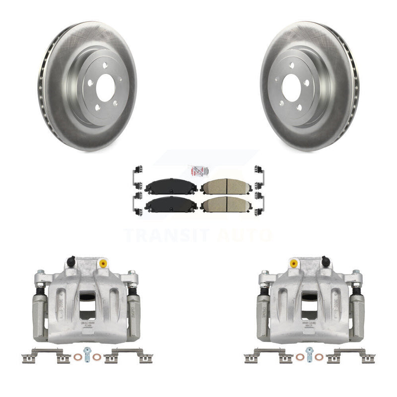 Transit Auto KCG-100586N Disc Brake Kit for 2005-2011 Dodge Charger, Chrysler 300, Dodge Magnum - Front product image