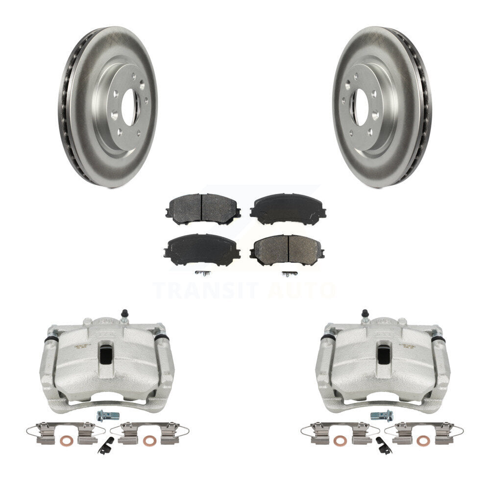 Transit Auto KCG-100586S Disc Brake Kit for 2014-2022 Nissan Rogue, Nissan Rogue Sport - Front product image