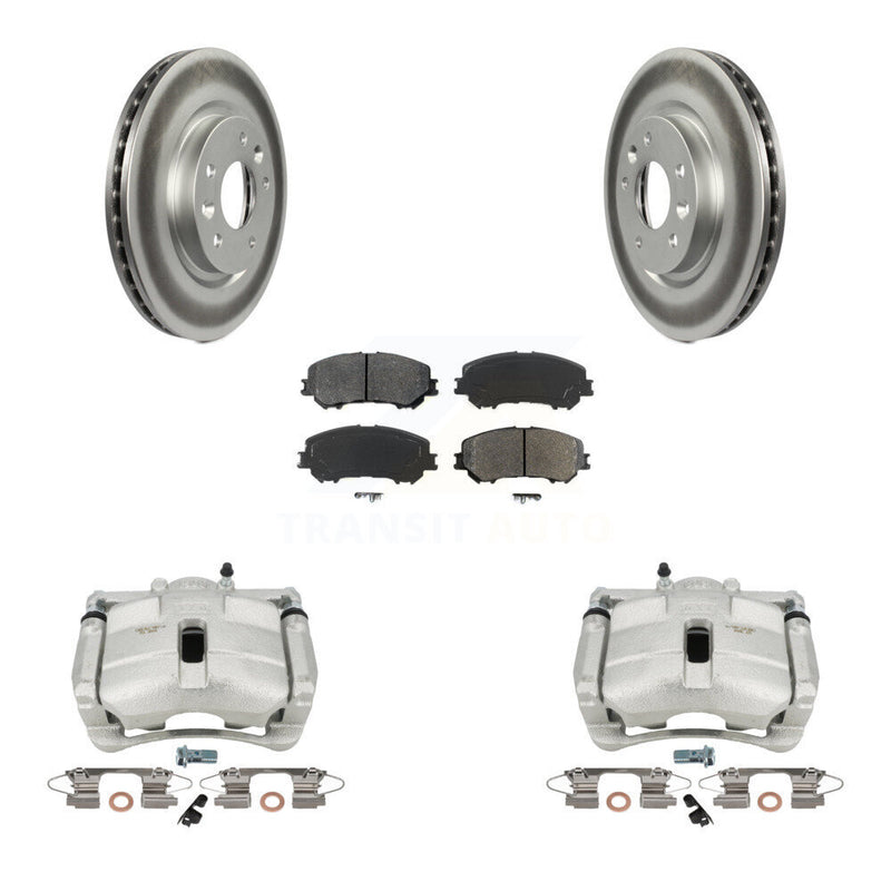 Transit Auto KCG-100586S Disc Brake Kit for 2014-2022 Nissan Rogue, Nissan Rogue Sport - Front product image