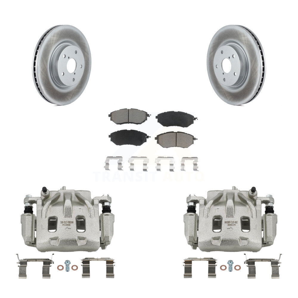 Transit Auto KCG-100587C Disc Brake Kit for 2006-2021 Subaru WRX, Subaru Legacy, Subaru Outback & more - Front product image