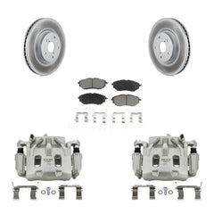 Transit Auto KCG-100587C Disc Brake Kit for 2006-2021 Subaru WRX, Subaru Legacy, Subaru Outback & more - Front product image