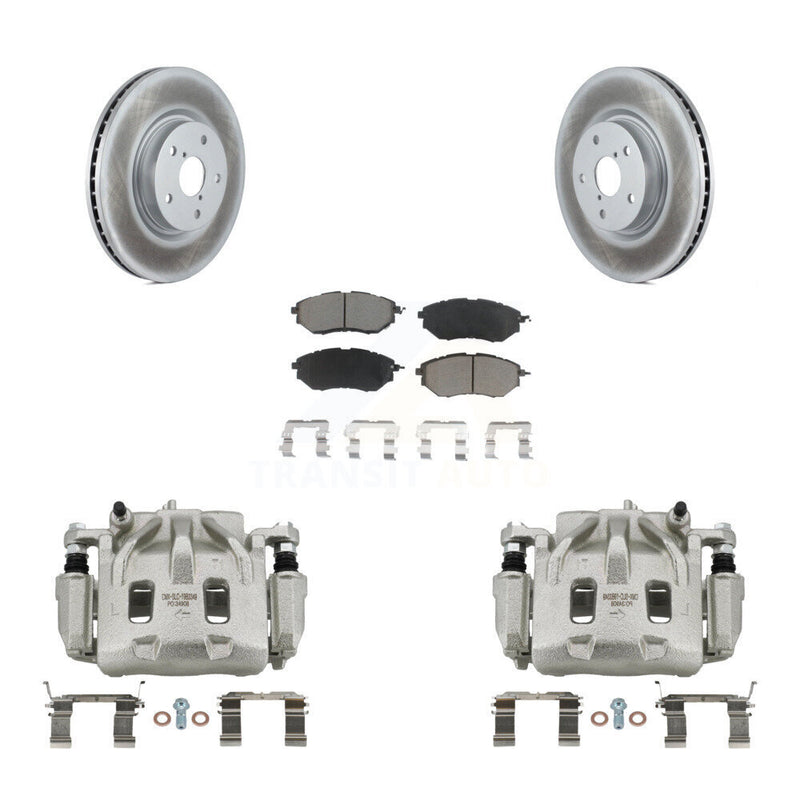 Transit Auto KCG-100587C Disc Brake Kit for 2006-2021 Subaru WRX, Subaru Legacy, Subaru Outback & more - Front product image