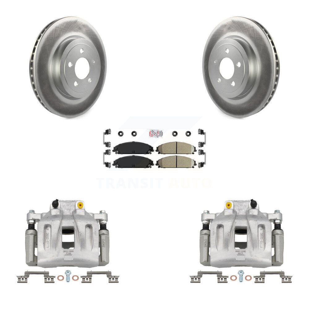 Transit Auto KCG-100587N Disc Brake Kit for 2005-2011 Dodge Charger, Chrysler 300, Dodge Magnum - Front product image