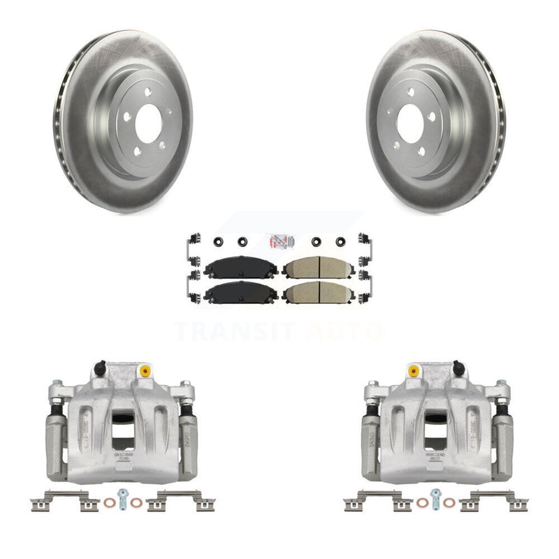 Transit Auto KCG-100587N Disc Brake Kit for 2005-2011 Dodge Charger, Chrysler 300, Dodge Magnum - Front product image