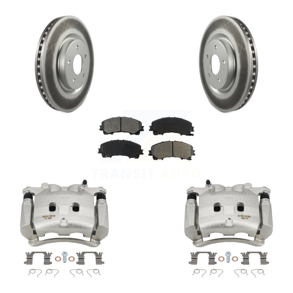 Transit Auto KCG-100587S Disc Brake Kit for 2014-2019 Nissan Rogue - Front product image