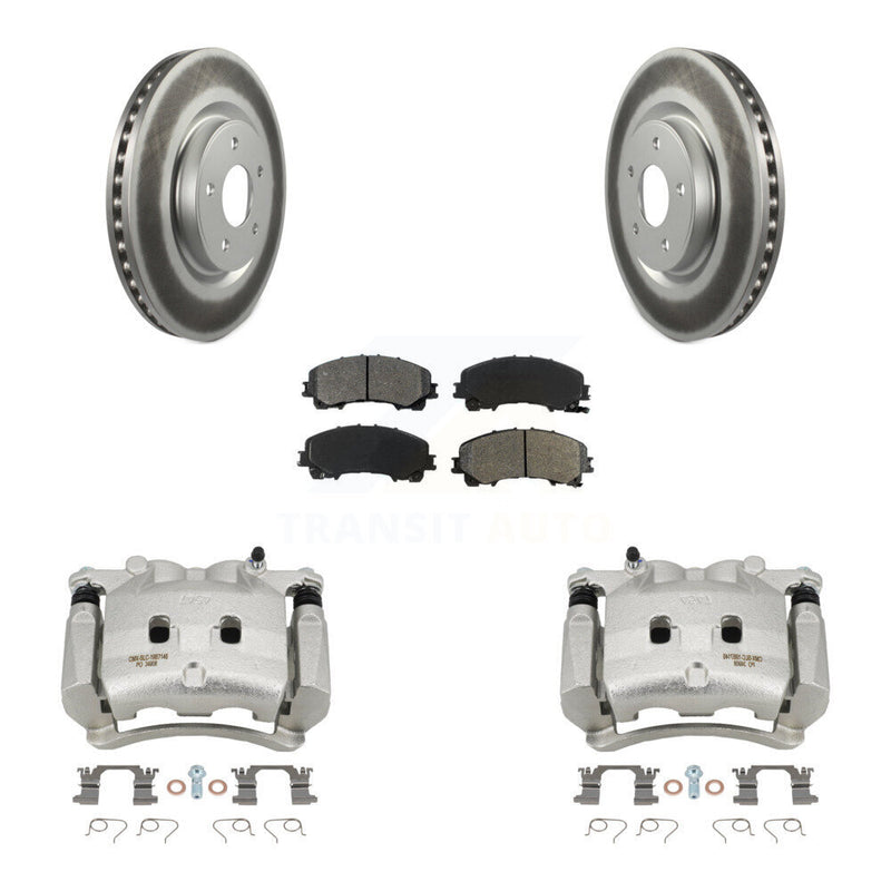 Transit Auto KCG-100587S Disc Brake Kit for 2014-2019 Nissan Rogue - Front product image