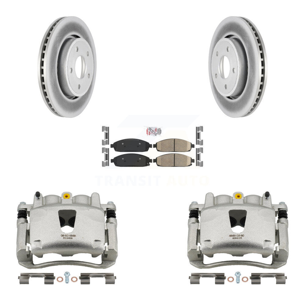Transit Auto KCG-100588N Disc Brake Kit for 2005-2010 Jeep Grand Cherokee, Jeep Commander - Front product image