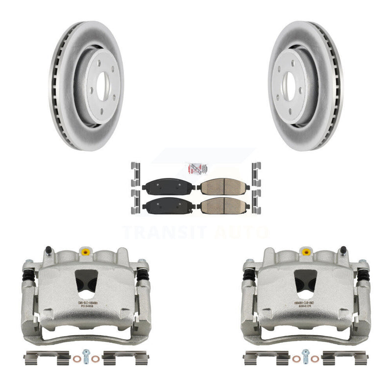 Transit Auto KCG-100588N Disc Brake Kit for 2005-2010 Jeep Grand Cherokee, Jeep Commander - Front product image