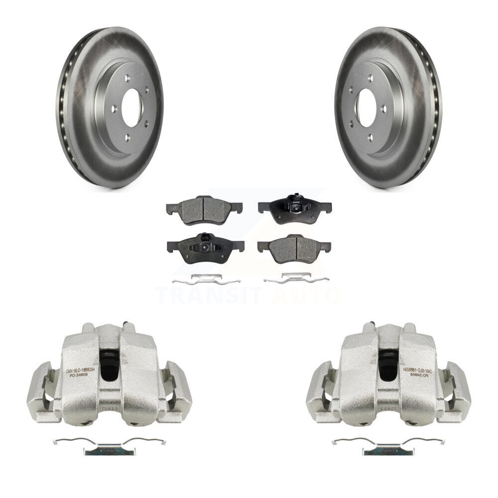 Transit Auto KCG-100588P Disc Brake Kit for 2011-2012 Ford Escape, Mazda Tribute - Front product image