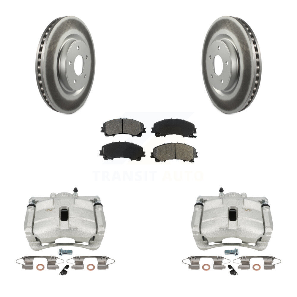 Transit Auto KCG-100588S Disc Brake Kit for 2014-2018 Nissan Rogue - Front product image