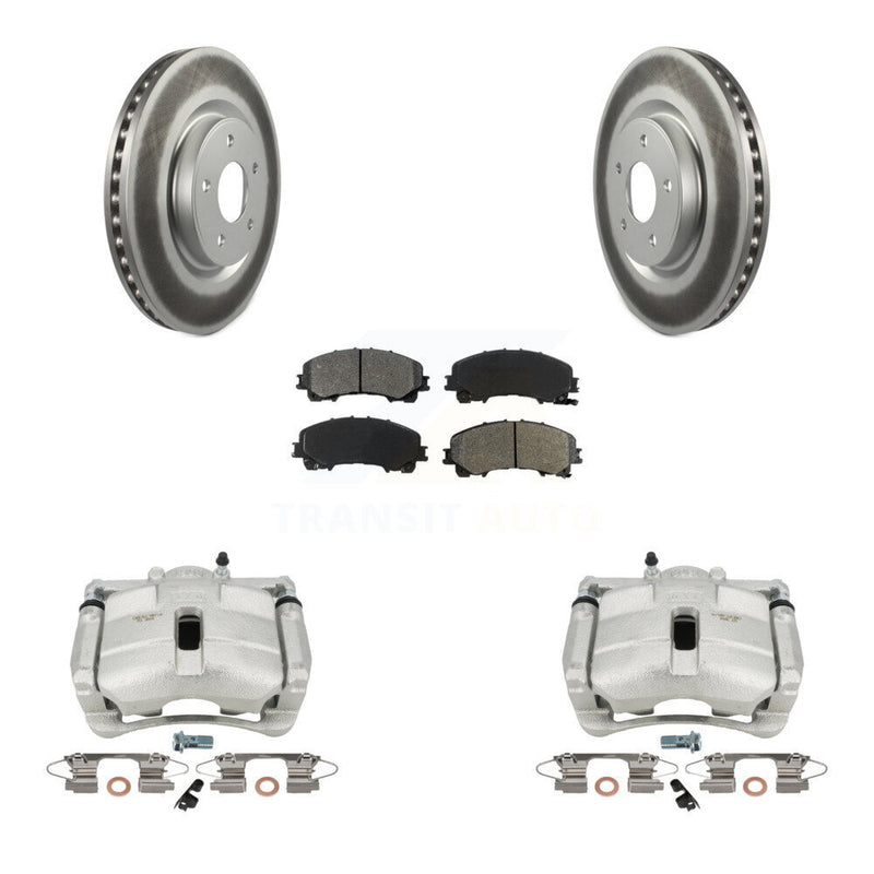 Transit Auto KCG-100588S Disc Brake Kit for 2014-2018 Nissan Rogue - Front product image
