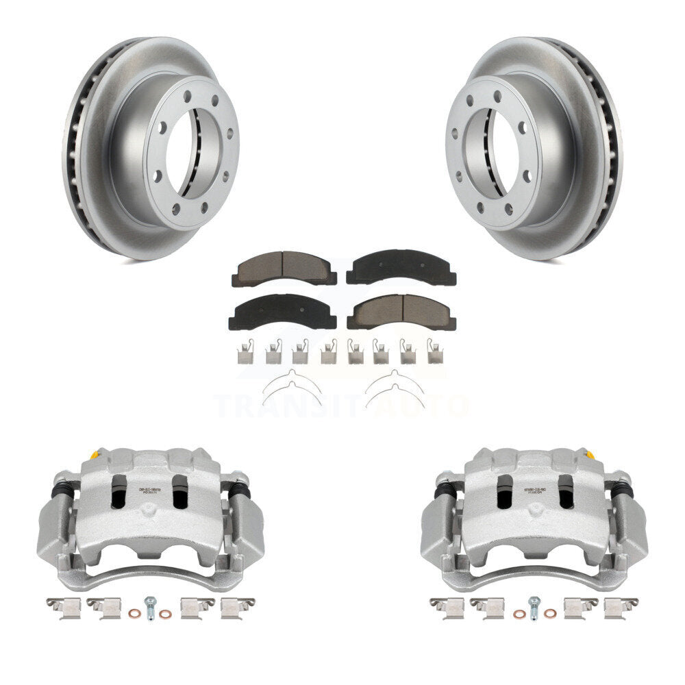 Transit Auto KCG-100589C Disc Brake Kit for 2001-2005 Ford F-350 Super Duty, Ford Excursion, Ford F-250 Super Duty - Front product image