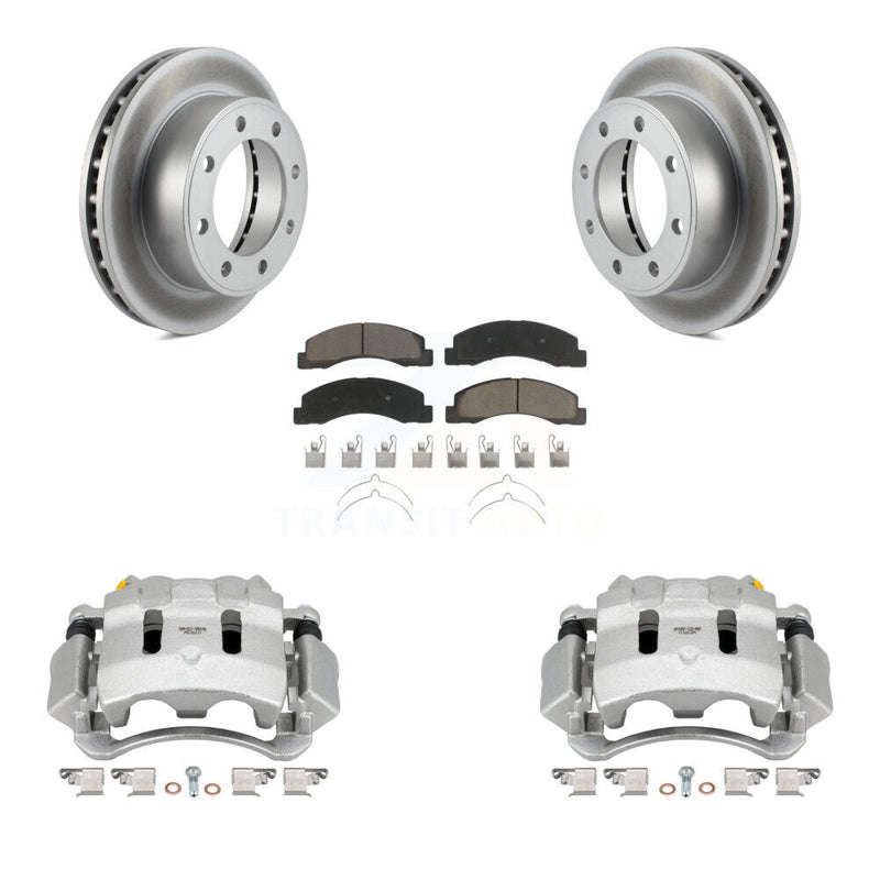 Transit Auto KCG-100589C Disc Brake Kit for 2001-2005 Ford F-350 Super Duty, Ford Excursion, Ford F-250 Super Duty - Front product image