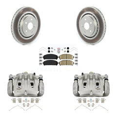 Transit Auto KCG-100589N Disc Brake Kit for 2022 Lexus NX250, Lexus NX350, Lexus NX350h - Front product image