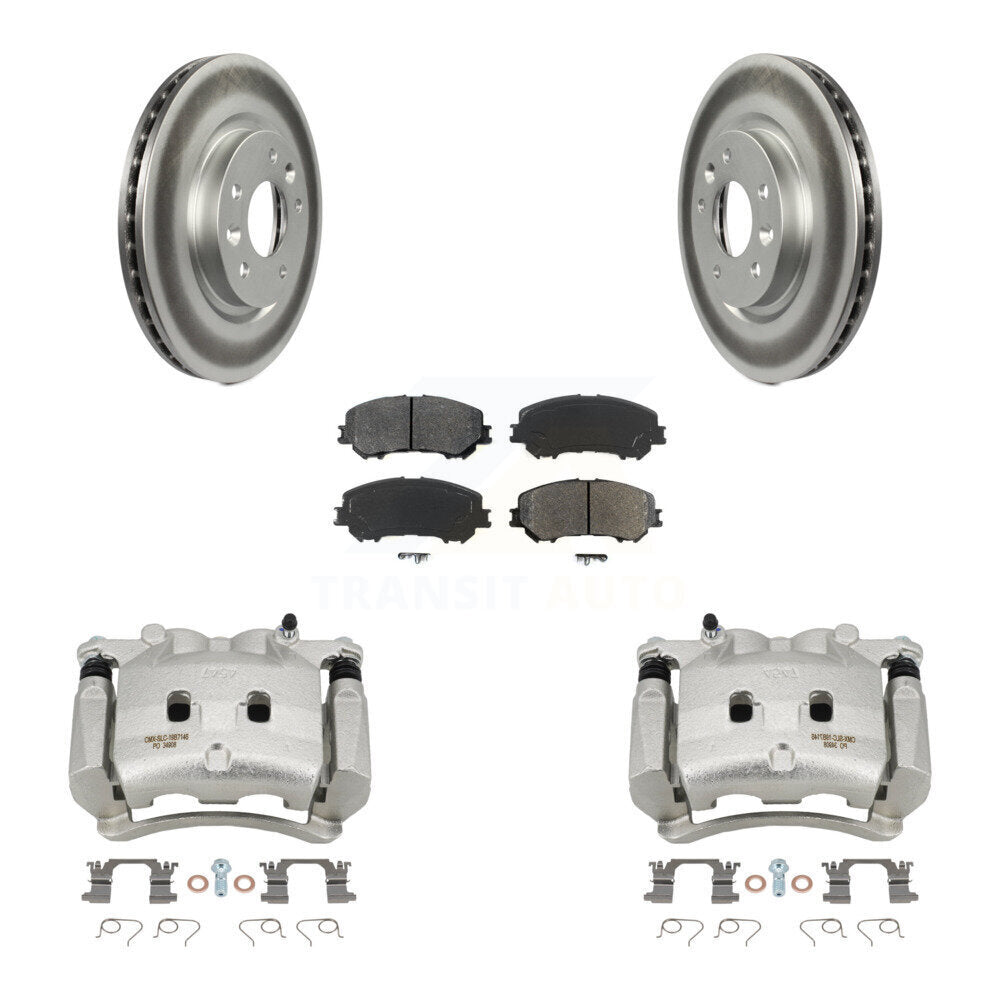 Transit Auto KCG-100589S Disc Brake Kit for 2017-2018 Nissan Rogue - Front product image