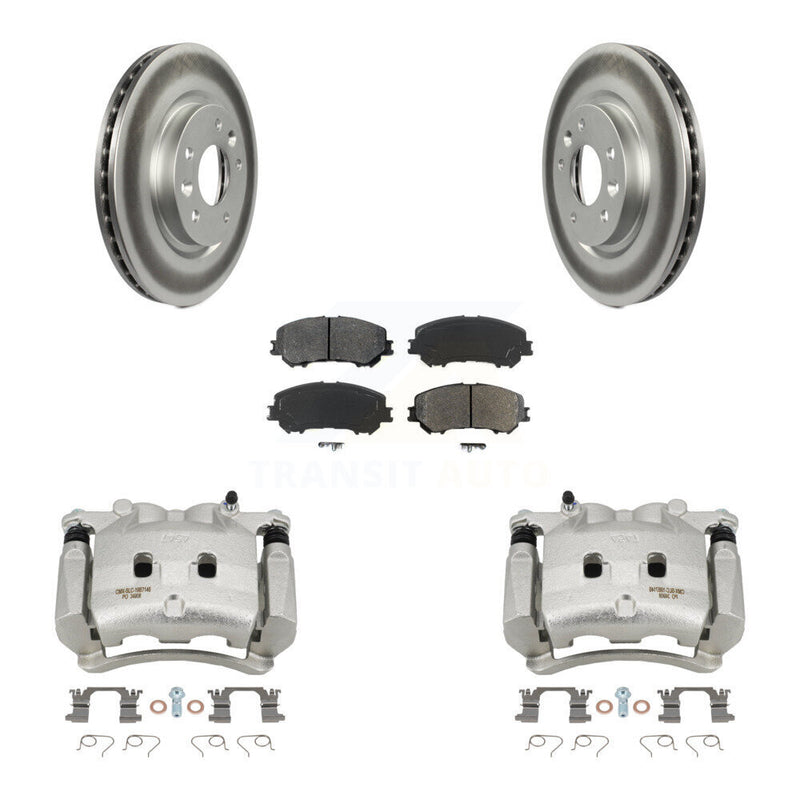 Transit Auto KCG-100589S Disc Brake Kit for 2017-2018 Nissan Rogue - Front product image