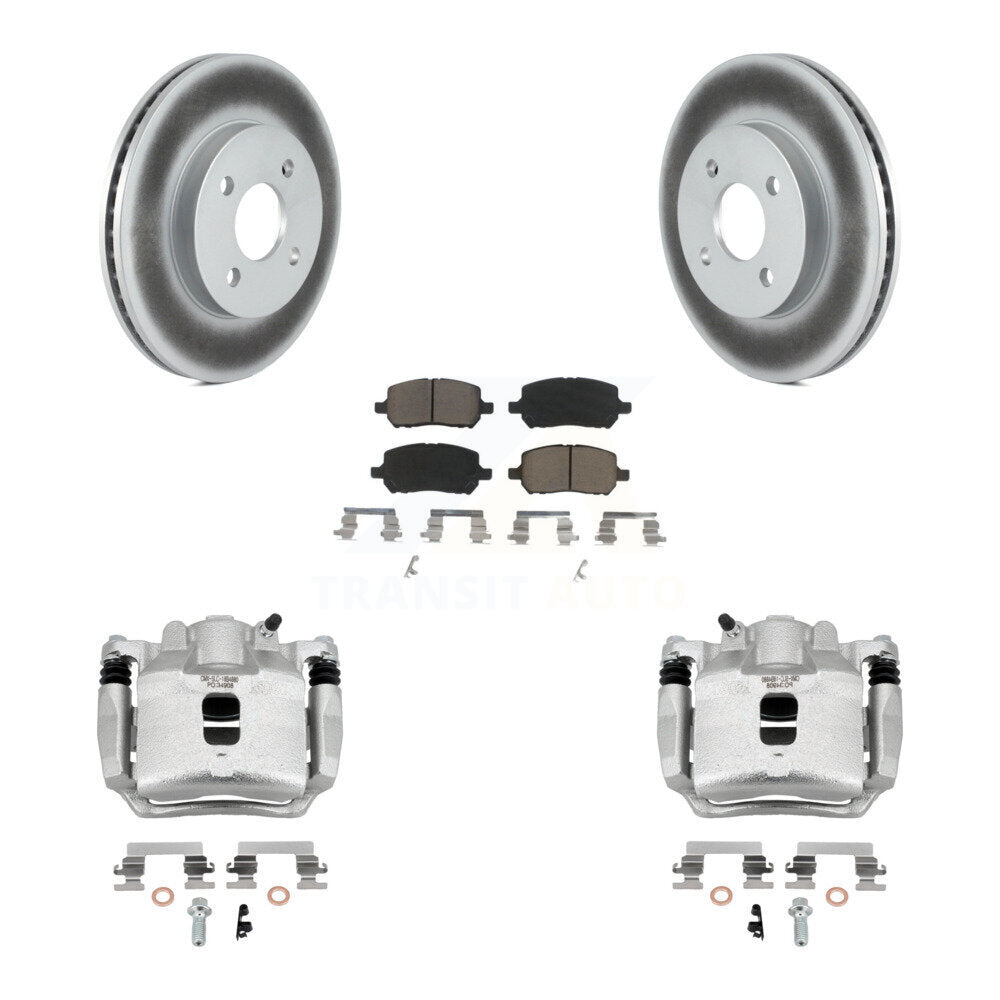 Transit Auto KCG-100590C Disc Brake Kit for 2003-2007 Chevrolet Cobalt, Pontiac Pursuit, Saturn Ion - Front product image