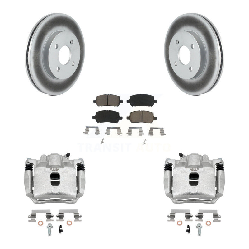 Transit Auto KCG-100590C Disc Brake Kit for 2003-2007 Chevrolet Cobalt, Pontiac Pursuit, Saturn Ion - Front product image