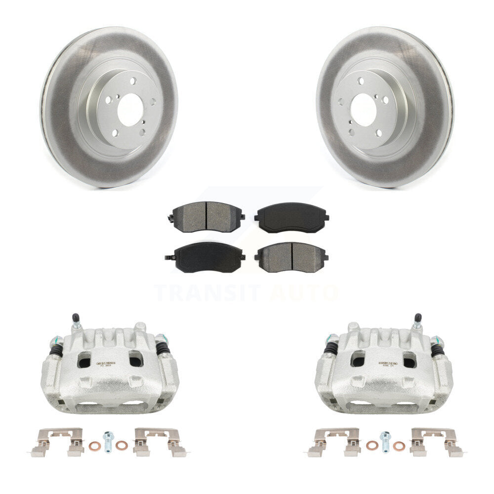 Transit Auto KCG-100590S Disc Brake Kit for 2005-2013 Subaru WRX, Subaru Impreza, Subaru Outback & more - Front product image
