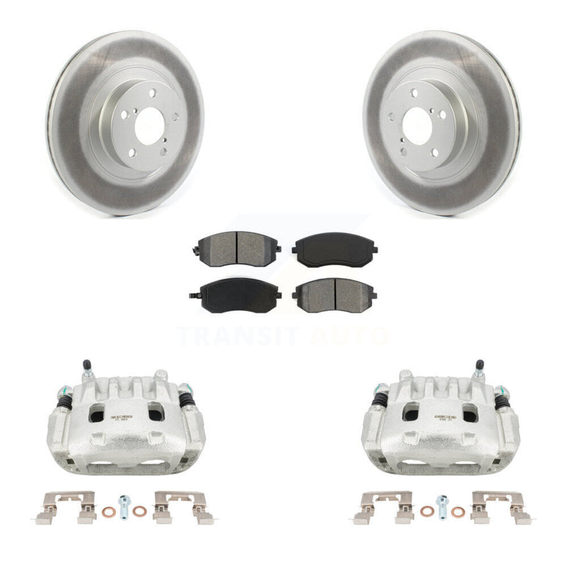Transit Auto KCG-100590S Disc Brake Kit for 2005-2013 Subaru WRX, Subaru Impreza, Subaru Outback & more - Front product image