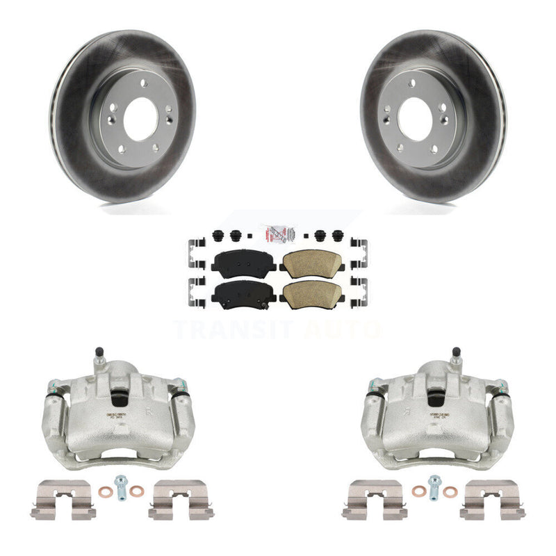Transit Auto KCG-100591N Disc Brake Kit for 2012 Hyundai Veloster - Front product image
