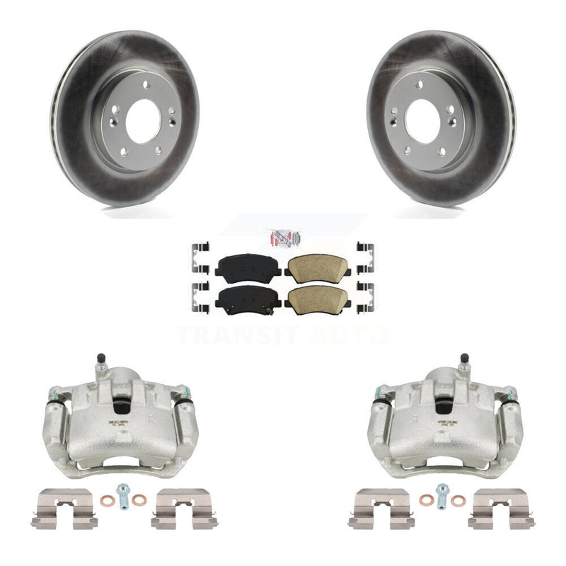 Transit Auto KCG-100592N Disc Brake Kit for 2012 Hyundai Veloster - Front product image