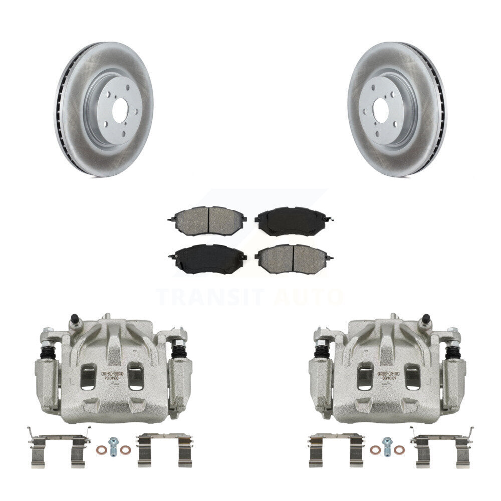 Transit Auto KCG-100592S Disc Brake Kit for 2006-2021 Subaru WRX, Subaru Legacy, Subaru Outback & more - Front product image