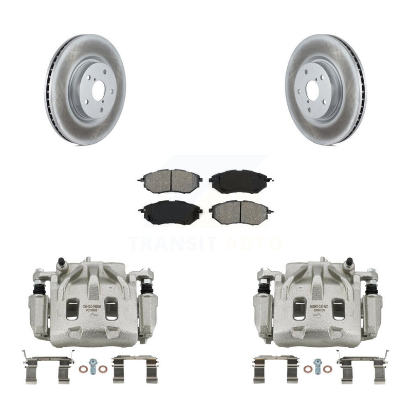 Transit Auto KCG-100592S Disc Brake Kit for 2006-2021 Subaru WRX, Subaru Legacy, Subaru Outback & more - Front product image