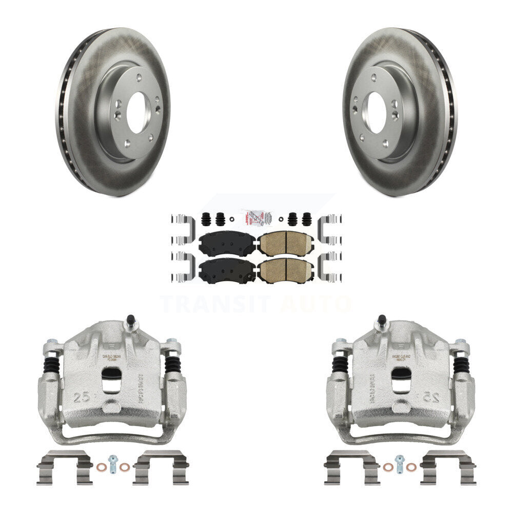 Transit Auto KCG-100593N Disc Brake Kit for 2012-2013 Kia Soul - Front product image