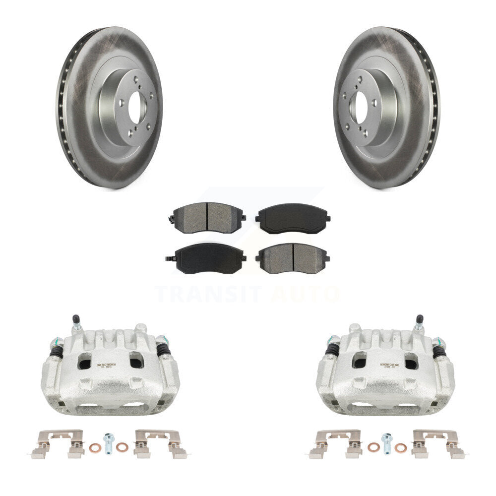 Transit Auto KCG-100593S Disc Brake Kit for 2002-2008 Saab 9-2X, Subaru Baja, Subaru Legacy & more - Front product image