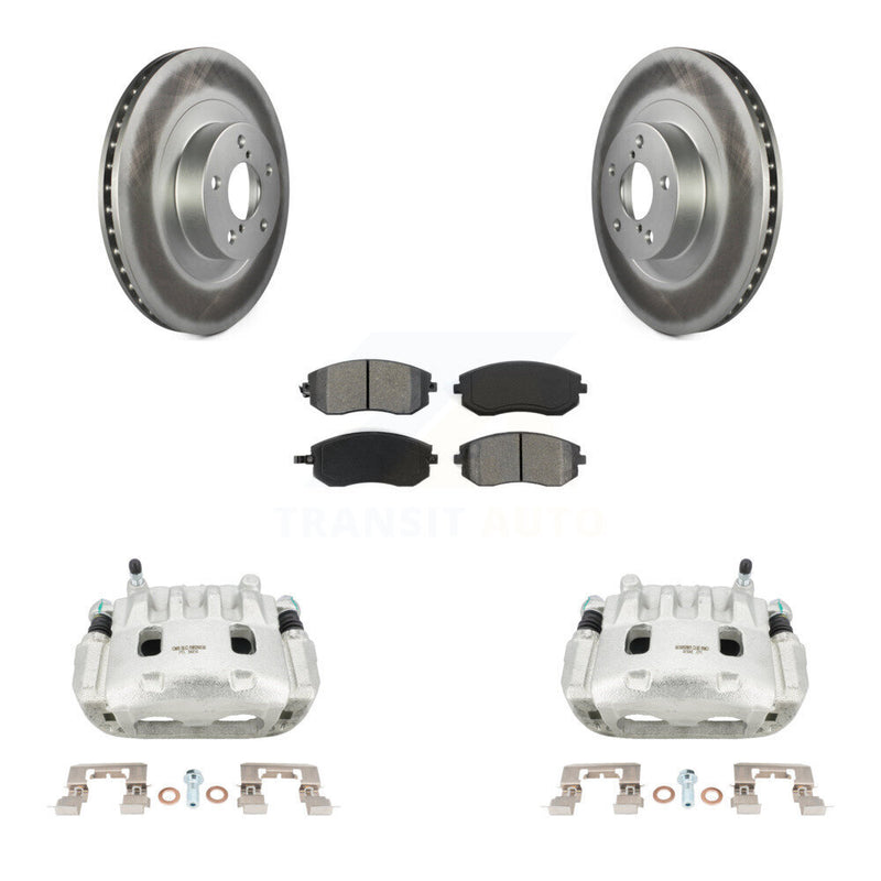 Transit Auto KCG-100593S Disc Brake Kit for 2002-2008 Saab 9-2X, Subaru Baja, Subaru Legacy & more - Front product image