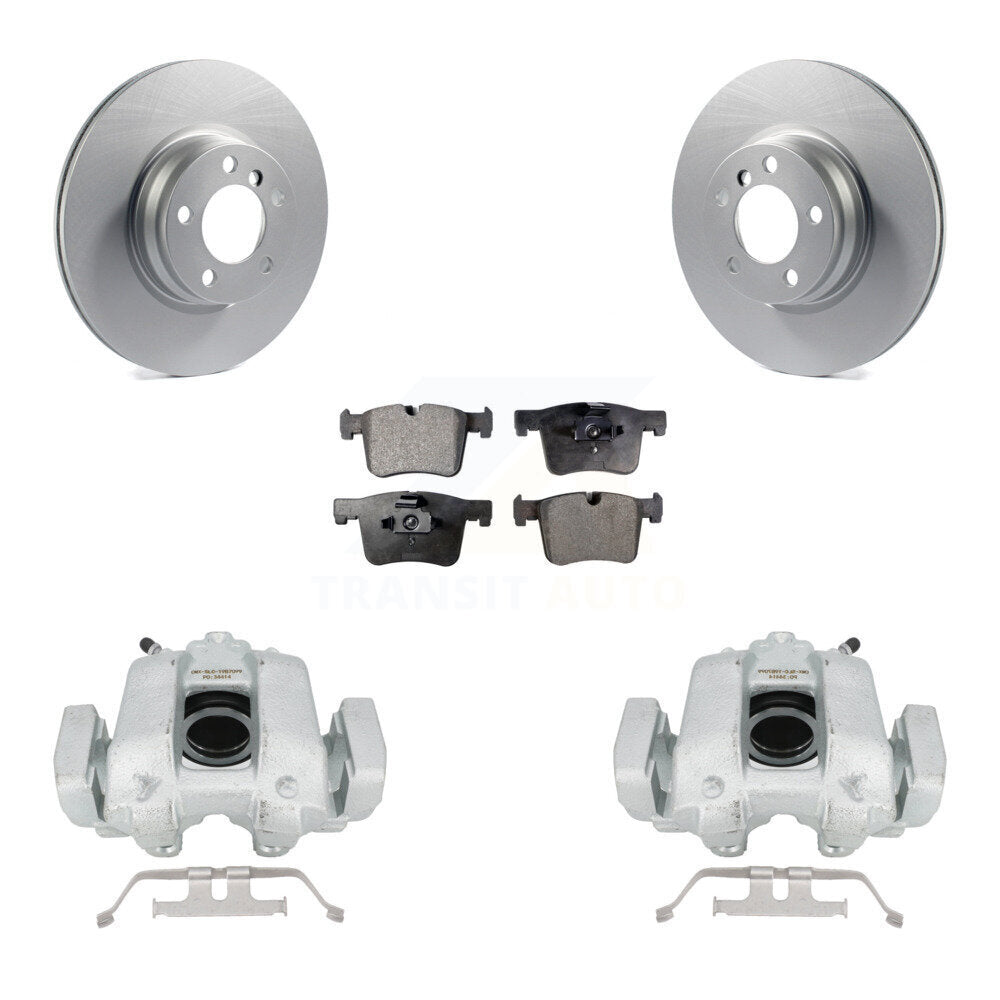 Transit Auto KCG-100595P Disc Brake Kit for 2016-2018 BMW 330e - Front product image