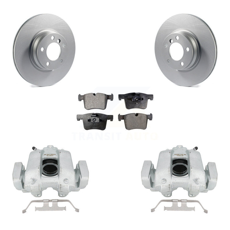 Transit Auto KCG-100595P Disc Brake Kit for 2016-2018 BMW 330e - Front product image