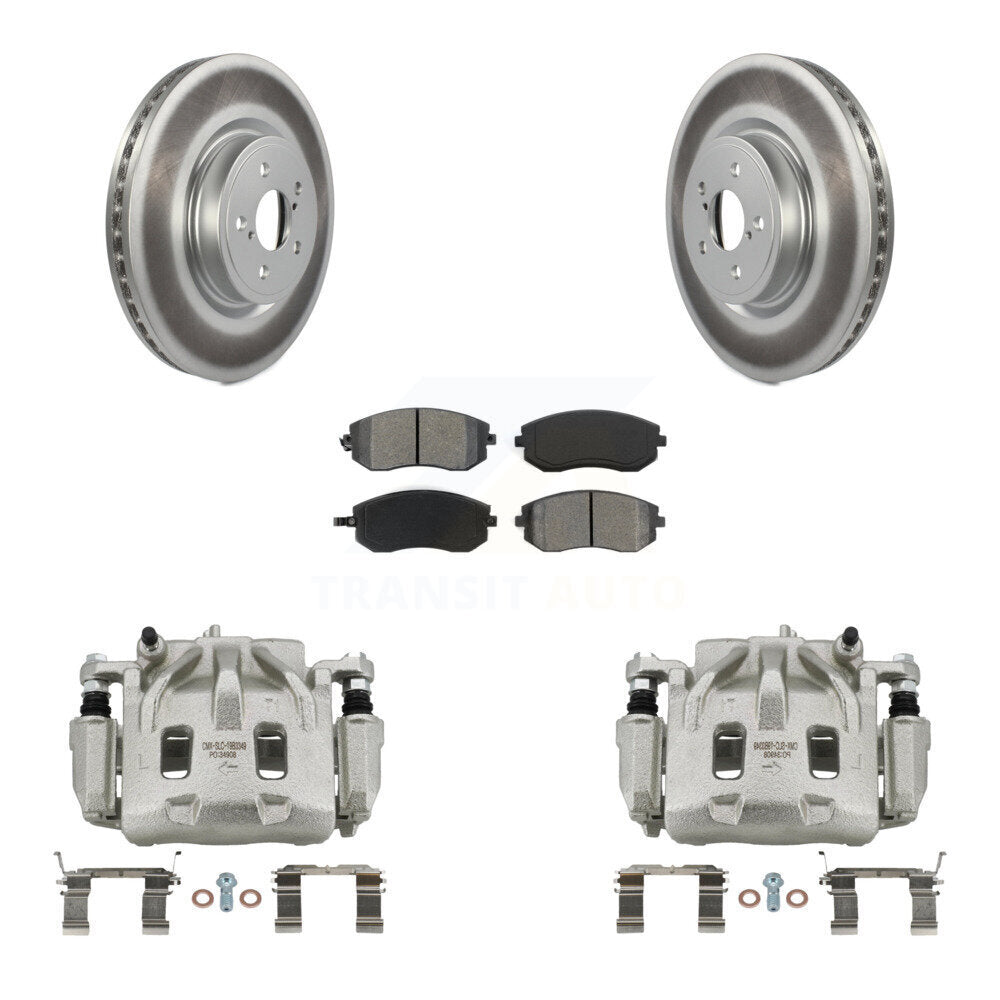Transit Auto KCG-100595S Disc Brake Kit for 2005-2006 Subaru Legacy - Front product image