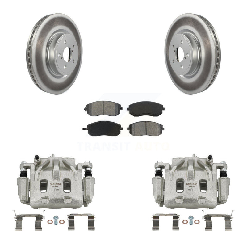 Transit Auto KCG-100595S Disc Brake Kit for 2005-2006 Subaru Legacy - Front product image