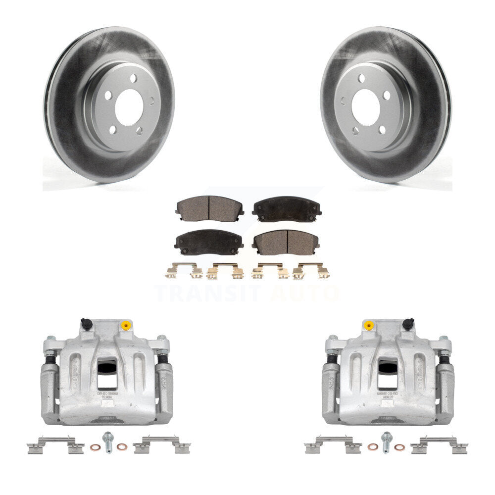Transit Auto KCG-100597P Disc Brake Kit for 2012-2021 Chrysler 300, Dodge Charger, Dodge Challenger - Front product image