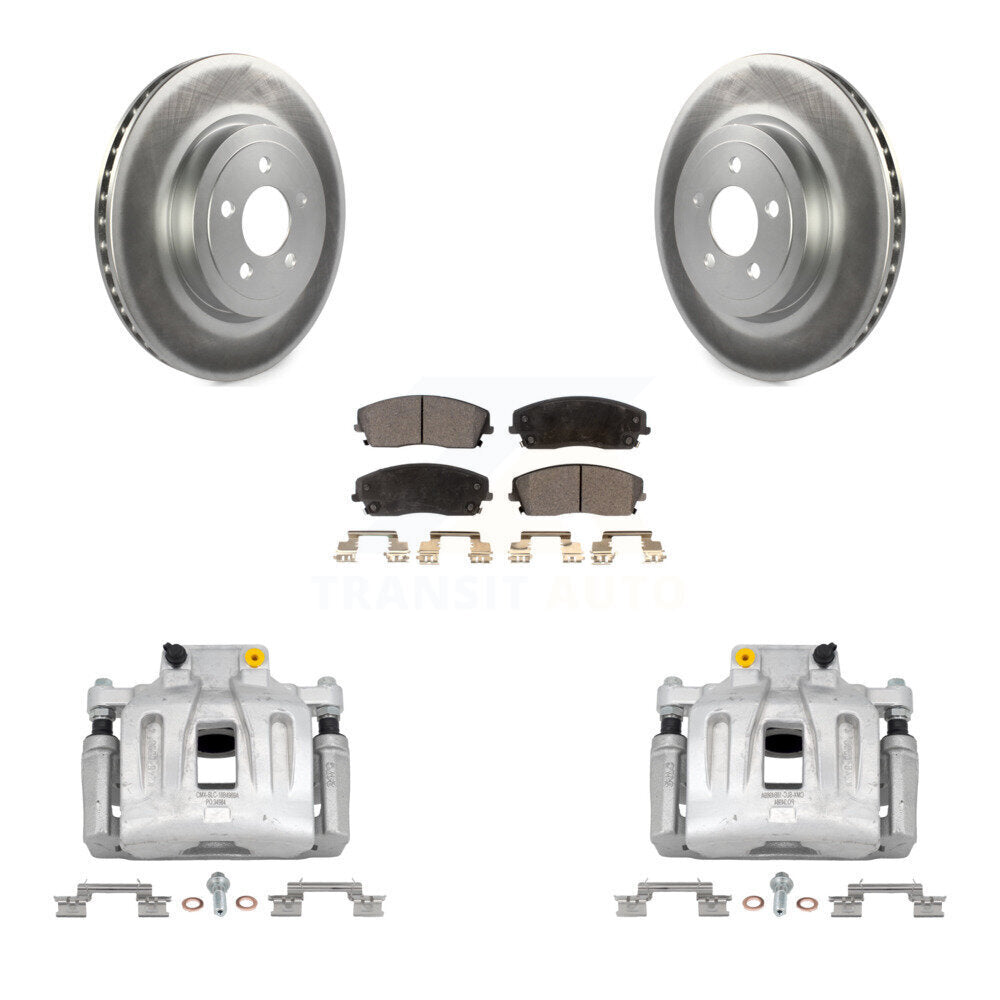 Transit Auto KCG-100598P Disc Brake Kit for 2015-2016 Dodge Charger - Front product image