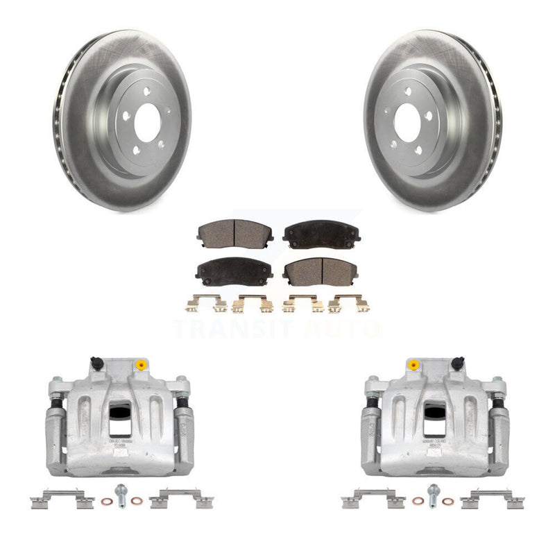 Transit Auto KCG-100598P Disc Brake Kit for 2015-2016 Dodge Charger - Front product image